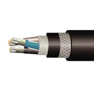 CKJ82/DA 交联聚乙烯绝缘铜丝编织铠装聚氯乙烯外套船用控制电缆
